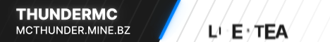 ThunderMC Minecraft server banner