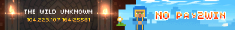 The Wild Unknown Minecraft server banner