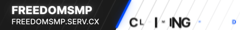 FreedomSMP Minecraft server banner