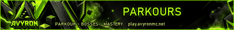 Avyron Minecraft server banner