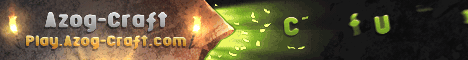 AzogCraft Minecraft server banner