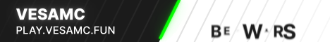 VesaMc Minecraft server banner