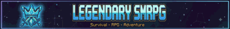Legendary SMRPG Minecraft server banner