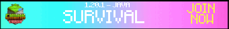 Chunk Error SMP Minecraft server banner