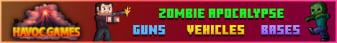 Havoc Games // The Mining Dead // Craft Theft Auto banner