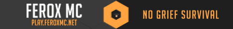 Ferox MC Minecraft server banner