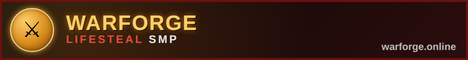 Warforge SMP banner