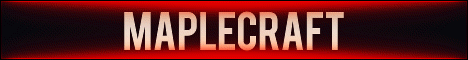 MapleCraft Minecraft server banner