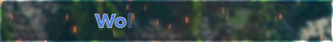 Wolfx Survival Minecraft server banner