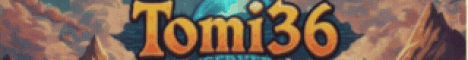 Tomi36 Minecraft server banner