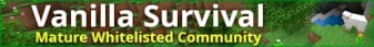 SiteB SMP - Vanilla Minecraft Server for Adults banner