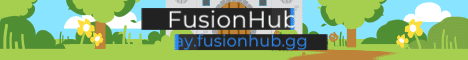 FusionHub Minecraft server banner