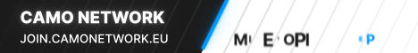 CamoNetwork Minecraft server banner