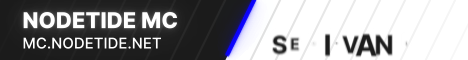 NodeTide Minecraft server banner