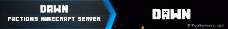 Dawn Minecraft server banner