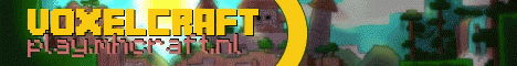 VoxelCraft Games Minecraft server banner