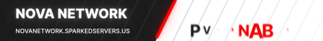 Nova Network Minecraft server banner