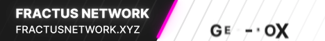 Fractus Network Minecraft server banner