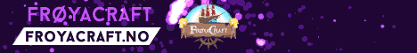 FroyaCraft Minecraft server banner