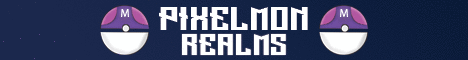 Pixelmon Realms Minecraft server banner