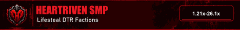 HeartRivenSMP Minecraft server banner