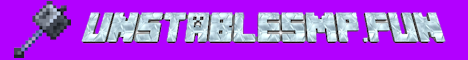 UnstableSMP Minecraft server banner