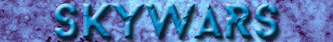 SkyWars Minecraft server banner