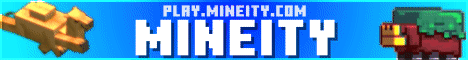 Mineity Minecraft server banner