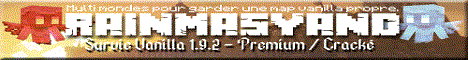 RainMasYand Minecraft server banner