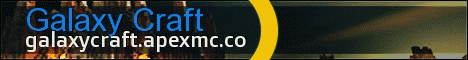 Galaxy Craft Minecraft server banner