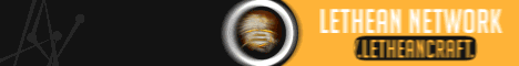Lethean Network Minecraft server banner