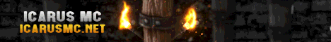 IcarusMC Minecraft server banner