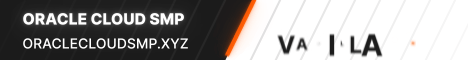 Oracle Cloud SMP Minecraft server banner