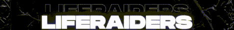 Liferaiders Minecraft server banner
