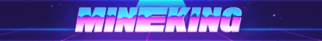 MineKing Minecraft server banner