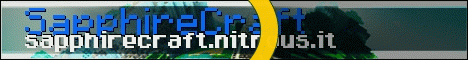 SapphireCraft Minecraft server banner
