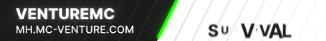 VentureMC Minecraft server banner