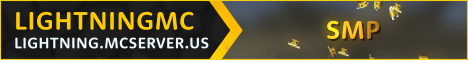 LightningMC Minecraft server banner