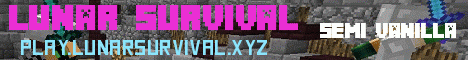Lunar SMP Minecraft server banner