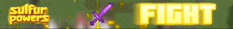 Sulfur Powers Minecraft server banner