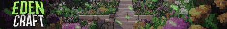 EdenCraft Minecraft server banner