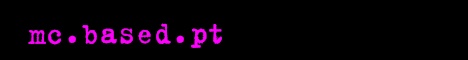 BASED MC Minecraft server banner