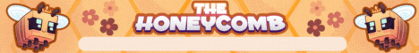The Honeycomb Minecraft server banner