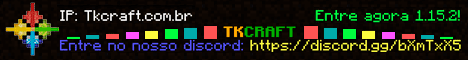 Tkcraft Minecraft server banner