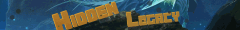 Hidden Legacy Minecraft server banner