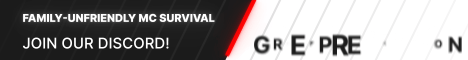 Family-Unfriendly Minecraft Survival Minecraft server banner