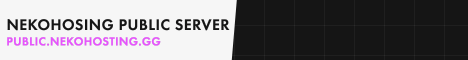 NekoHosting Public Server Minecraft server banner