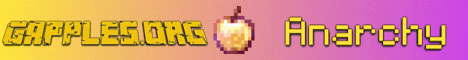 Gapples.org Anarchy Server banner