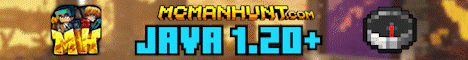 Minecraft Manhunt Network Minecraft server banner