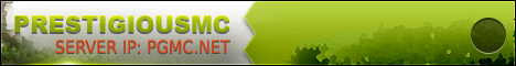PrestigiousMC Minecraft server banner